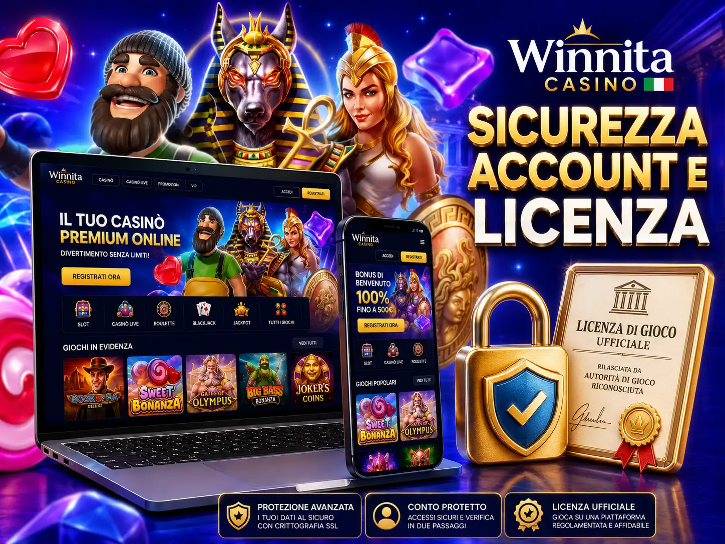 Sicurezza Account E Licenza