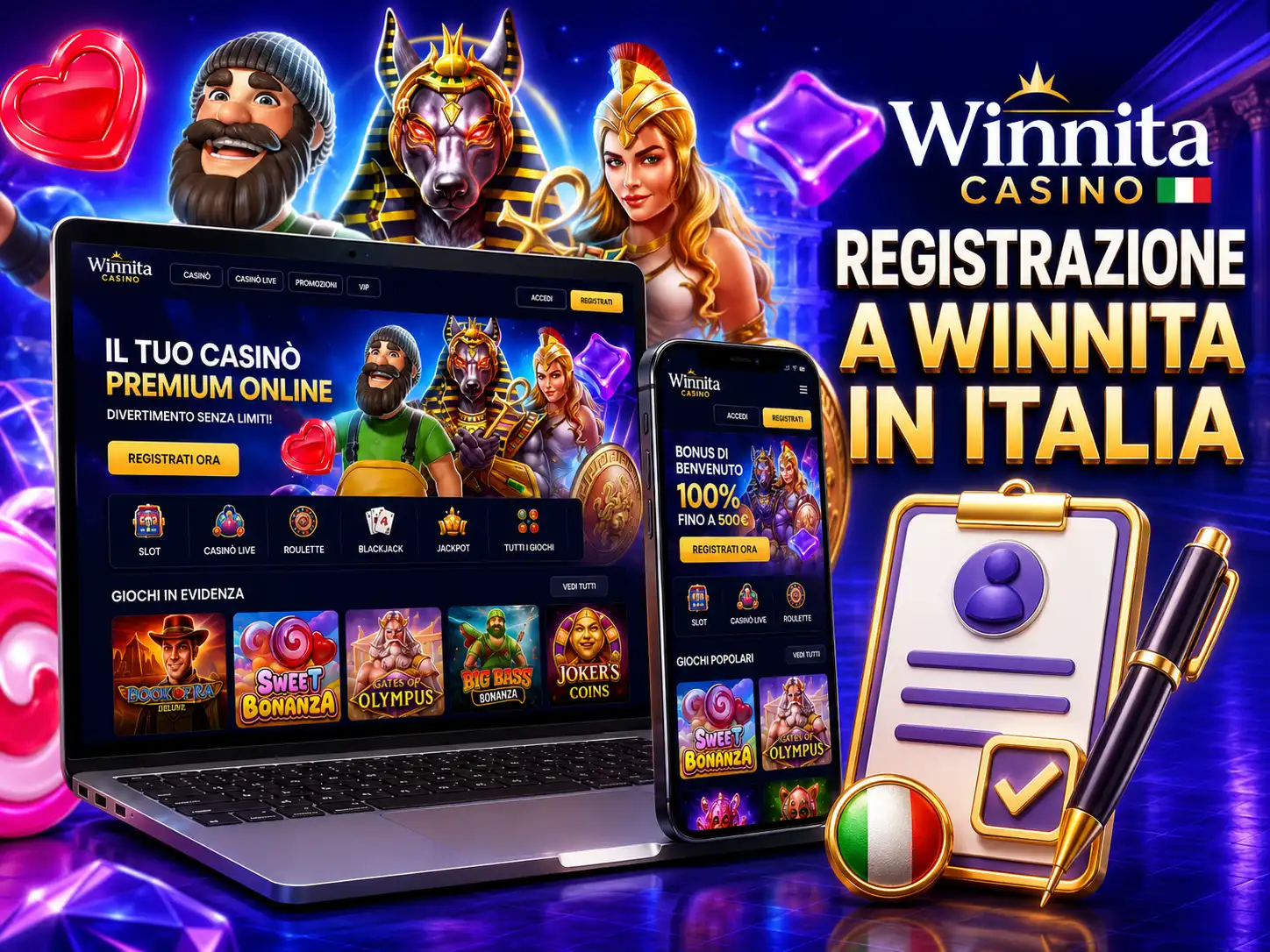 Registrazione A Winnita In Italia