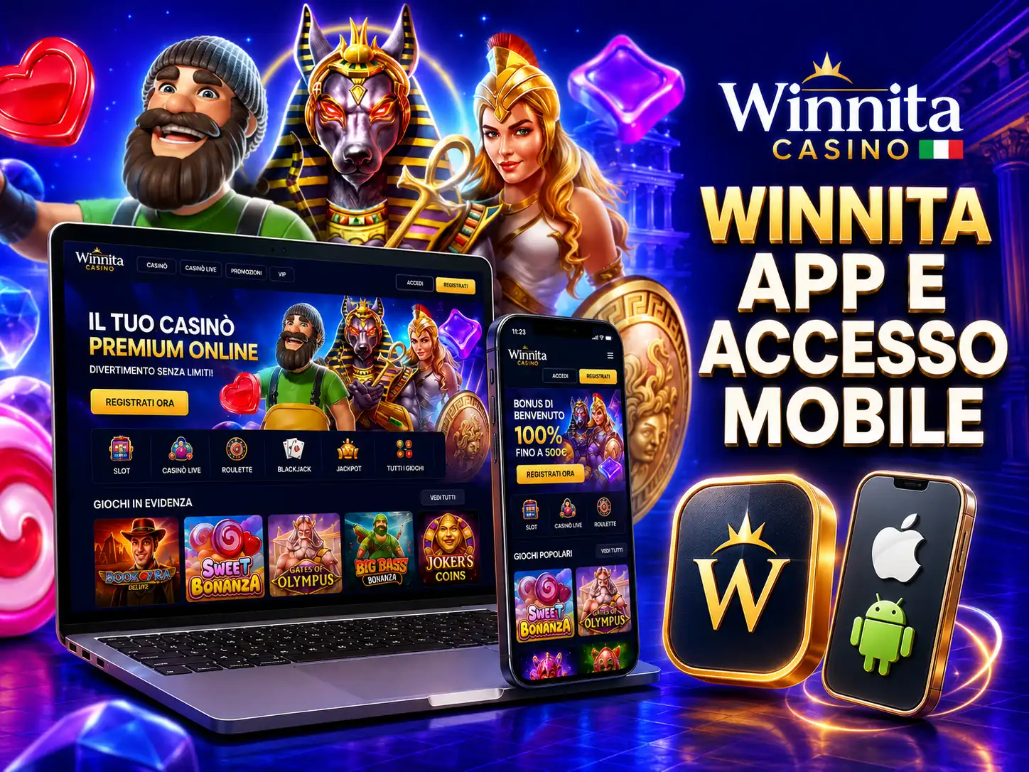 Winnita App E Accesso Mobile